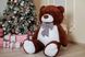 Великий Плюшевий ведмідь Yarokuz Джеральд 165 см Шоколадний (YK0060) фото 4