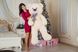 Великий Плюшевий ведмедик Yarokuz Джеральд 165 см Персиковий (YK0056) фото 3