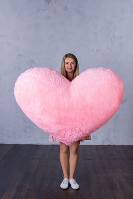 Мягкая игрушка Yarokuz подушка "Сердце" 150 см Розовая (YK0139) фото