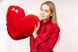 М'яка іграшка Yarokuz подушка "Серце" 50 см Червона (YK0080) фото 3
