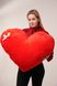 Мягкая игрушка Yarokuz подушка "Сердце" 75 см Красная (YK0082) фото 2