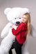 Великий Плюшевий Ведмідь Yarokuz Річард 2 метра Білий (YK0062) фото 5